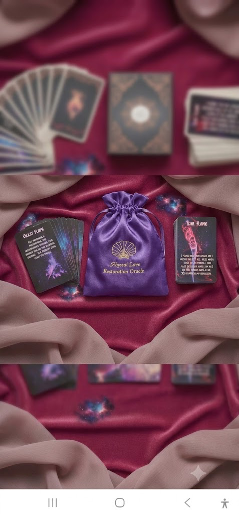 5 DECKS REMAINING--Abyssal Love Restoration Oracle Deck: Deep Healing for Romantic Connections